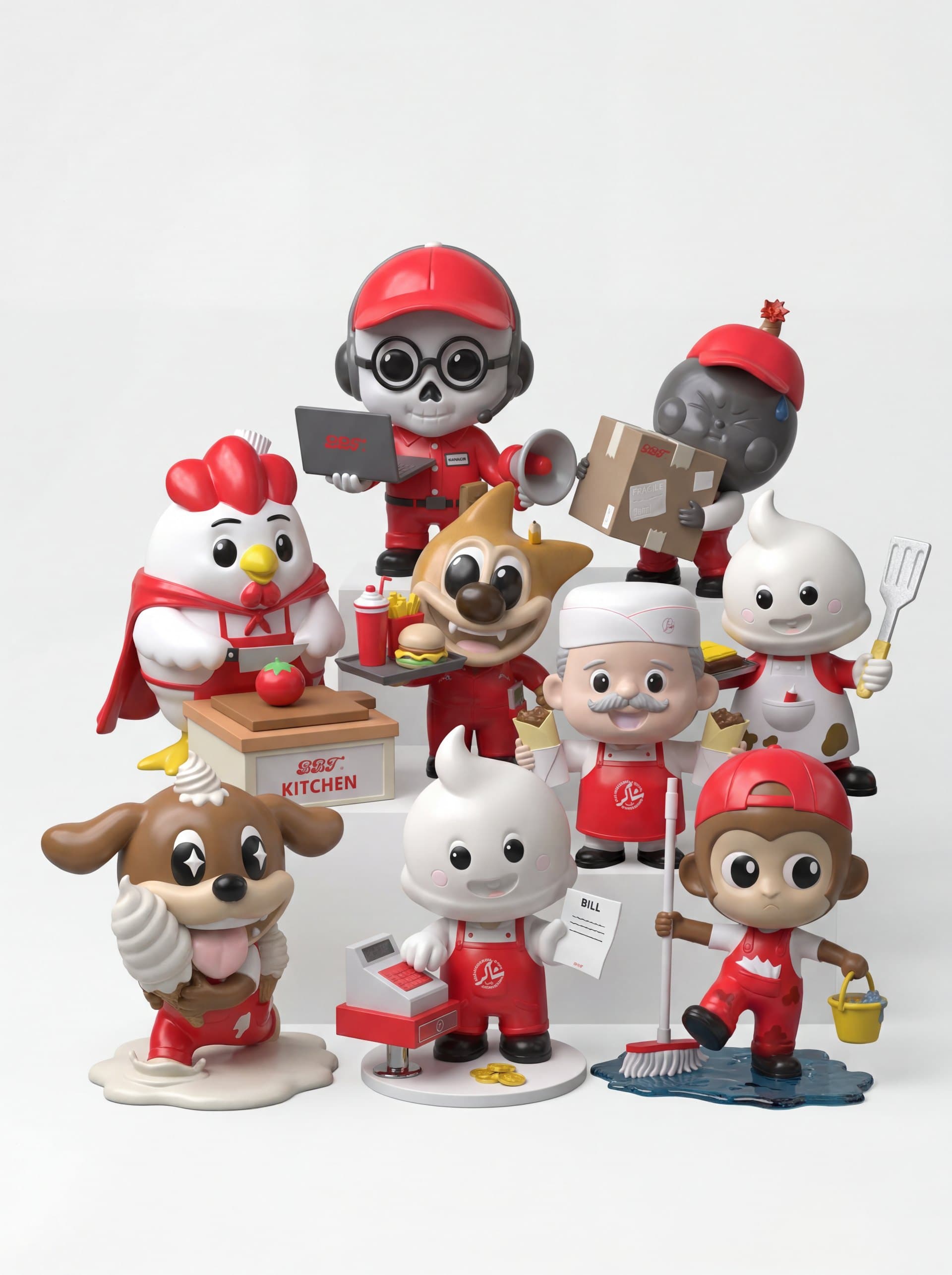 Blind box collectibles — hero view